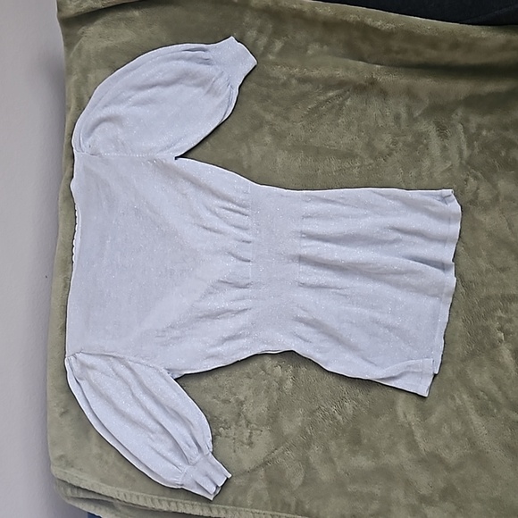 Say What? Short sleeve V neck top - Picture 8 of 12